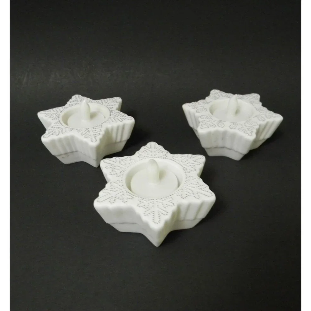 PartyLite snowflake tealight